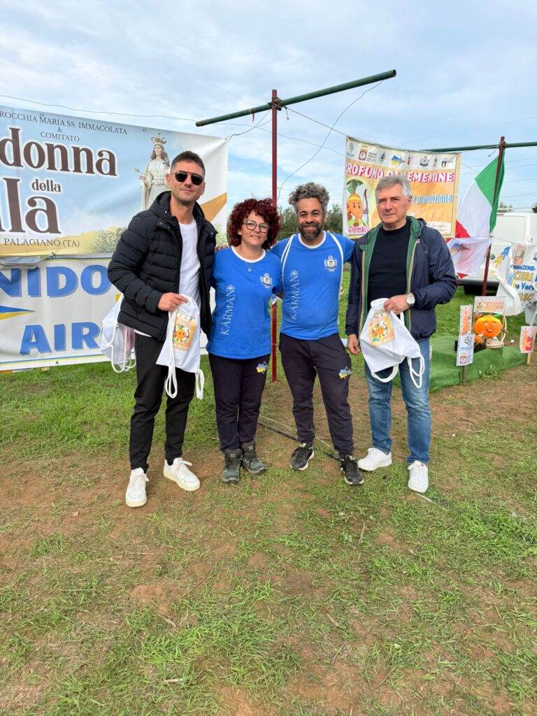 CSEN Eventi Formazione News  🎯 Profumo di Clementine – Uniti per la Prevenzione: un successo per gli Arcieri di Palagiano